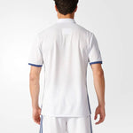 adidas real Madrid 16-17 Season Fan Edition Home Alphabet Logo Stripe Sports Soccer/Football Short Sleeve Jersey White S94992