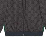 Gucci Jumbo GG Zip Jacket With Web 'Grey Dark Grey' 771619-XJF52-1155