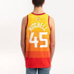 Nike NBA City limited SW Fan Edition 19-20 Season Utah Jazz 4 No. 5 Basketball Jersey/Vest Orange AJ4648-728