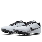 Nike Air Zoom Rival M 9 Spikes 'Pure Platinum Black' AH1020-005
