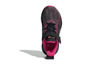 (GS) adidas x LEGO FortaRun X Elastic LACE 'Real Magenta Bricks' G57946