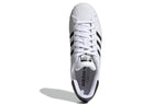 adidas Superstar 'Logo Stripes - White Black' H68101