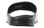 Reebok Classic Slide Soft Sole Cozy Flat Heel Sports Slippers Black White EF8149