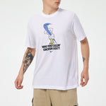 Nike Dri-FIT Logo Printing Quick-dry Sports Male White DA1797-100