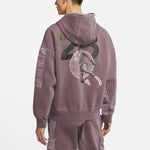 Air Jordan 23 Engineered Casual Sports Letter Logo Hooded Long Sleeve Sweater For Men Brown CV2768-255