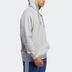 adidas Big Trefoil Hoodie 'Grey Heather Lush Blue' FS7347