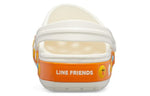 Crocs Classic Clog Line Friends Beach White Yellow Unisex Sandals 'White Yellow' 205791-100