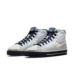 (WMNS) Nike Court Legacy Skate shoes 'Blue White' DO2340-914