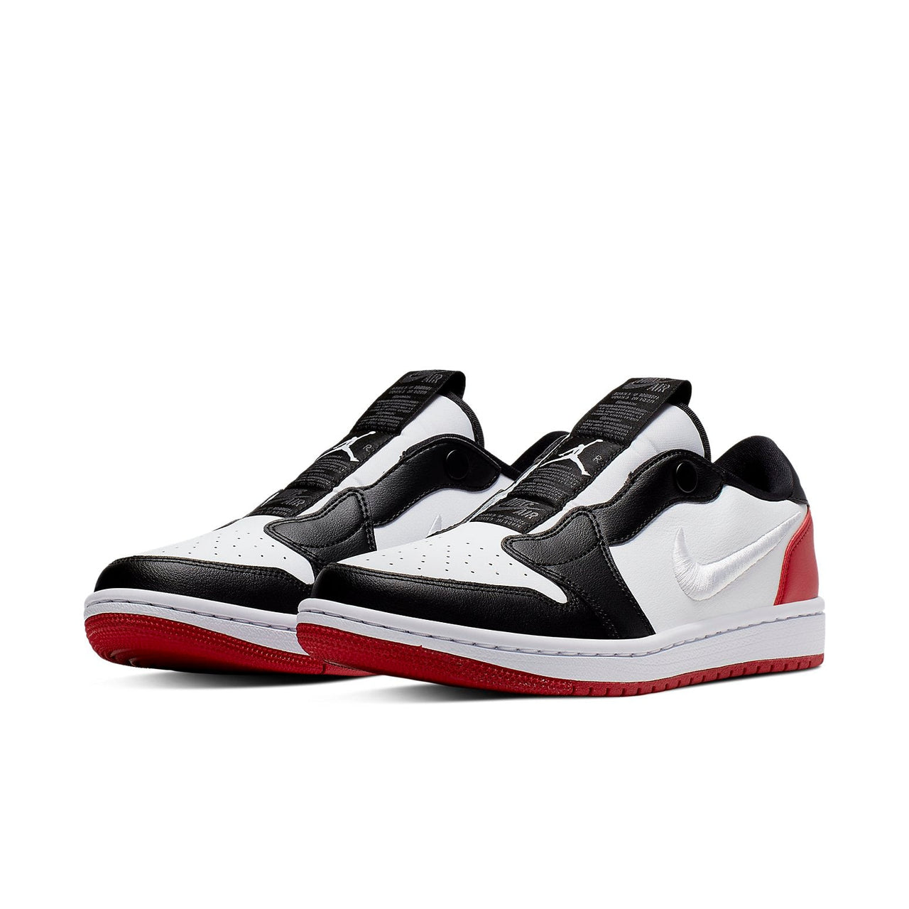 (WMNS) Air Jordan 1 Low Slip 'Black Toe' AV3918-102