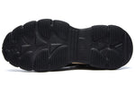 Lanvin x FILA Low-Top Running Shoes Black/Yellow F12M144145FBN