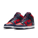 Nike x Supreme SB Dunk High 'By Any Means - Red Navy' DN3741-600