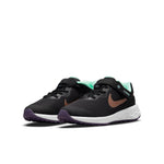 (GS) Nike Revolution 6 FlyEase 'Black Metallic Red Bronze' DD1113-005