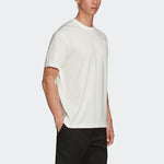 Men's Y-3 SS21 Casual Logo Short Sleeve White T-Shirt FN3359