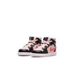 (TD) Air Jordan 1 Mid 'Black Pink Crimson' 640735-604