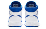 Air Jordan 1 Mid 'Hyper Royal White' 554724-114