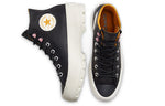 (WMNS) Converse Chuck Taylor All Star Lugged Winter High GTX 'Black Saffron Yellow' 568763C
