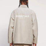 Fear of God Essentials FW20 Coach Jacket Moss 0202250500023245