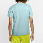 Nike MENS Sportswear Club Embroidered Small Hook Crew Neck Short Sleeve T-Shirt Green Light green AR4999-382