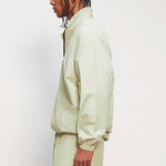 Fear of God Essentials FW20 Half Zip Track Jacket 'Sage' 0202250500025012