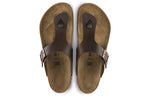Birkenstock Ramses Birko-Flor Sandals 'Dark Brown' 44701
