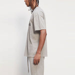 Fear of God Essentials FW20 Logo Tee 'Heather Oatmeal' 0125250500229260