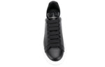 (WMNS) Alexander McQueen Oversized Sneaker 'Black White' 553770WHGP5-1070