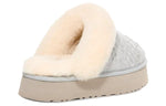 (WMNS) UGG Disquette Felted Slipper 'Grey' 1143986-GREY