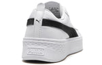 (WMNS) PUMA Smash Platform L 'White Black' 366487-12