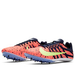 Nike Air Zoom Rival S 9 Spikes 'Paint Splatter Bright Mango Zitron' 907564-801