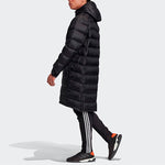 adidas Stay Warm Solid Color Soccer/Football hooded down Jacket Black FU1316