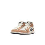 (TD) Air Jordan 1 Mid SE 'Brushstroke Paint Splatter' DA8012-100