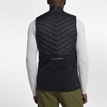 Nike Sports Running Splicing Stand Collar vest Black AH0547-010
