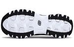(WMNS) Skechers D'Lites Low-Top Sneakers Black/White 11916-BKW