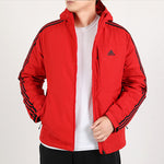 adidas 3st Down Jkt Stay Warm Outdoor Sports hooded down Jacket Red GF0095