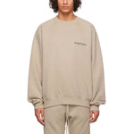 Fear of God Essentials FW21 Pullover Crewneck Tan FOG-FW21-224