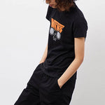 (WMNS) Vans Athleisure Casual Sports Short Sleeve Black VN0A3ZOYBLK
