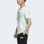adidas neo Faves Tee Short Sleeve Men's Green FP7380