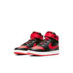 (PS) Nike Court Borough Mid 2Velcro 'Bred' CD7783-003