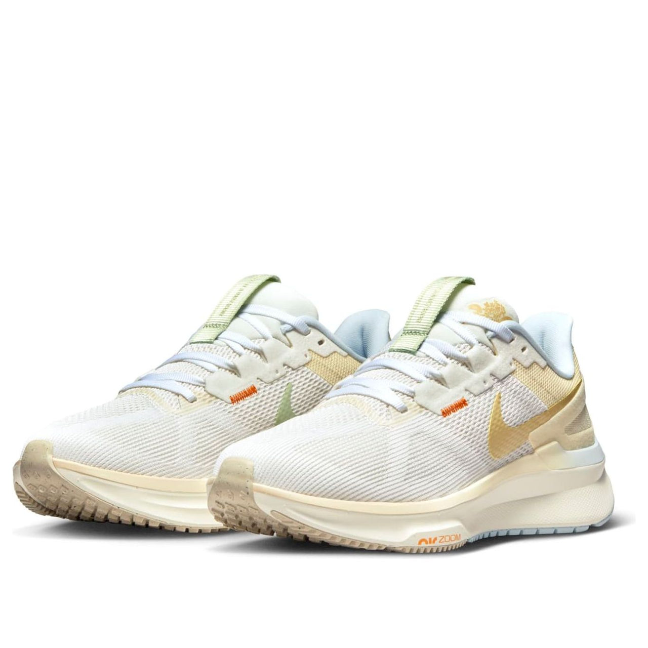 (WMNS) Nike Air Zoom Structure 25 'Sail Buff Gold' FV3635-171