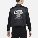 (WMNS) Nike AS W Nike Sportswear JKT Jacket SATIN FEMME Black DJ5363-010