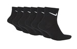 Nike Everyday Lightweight Mid Tops Sports Training Socks Unisex Black SX7677-010