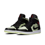 (WMNS) Air Jordan 1 Mid SE 'Black Barely Volt' CV5276-003
