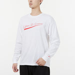Men's Nike Lbj Nk Lion Ls Max90 Tee Alphabet Printing Sports Round Neck Long Sleeves White T-Shirt DM2465-100