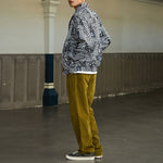 Vans SS22 Grid Full Print Jacket Couple Style Black VN0A5H9T7TO