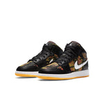 (GS) Air Jordan 1 Mid 'Black Laser Orange' 555112-003