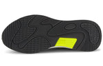 PUMA RS-Fast Neon Running Shoes White/Brown/Yellow 382520-02