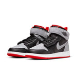 (GS) Air Jordan 1 Hi FlyEase 'Black Cement Grey Red' DC7986-010