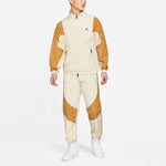 Air Jordan Flight Stitched Casual Sports Collar Jacket For Men Wheat CV3151-275