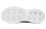 (WMNS) Skechers D lites 1.0 White/Silver 12241-WSL