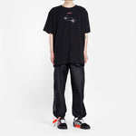 Off-White Arachno Arrow Short-Sleeve T-Shirt 'Black/Bordeau' OMAA038S201850011024